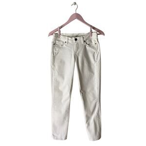 PAIGE Kylie Crop White Jeans